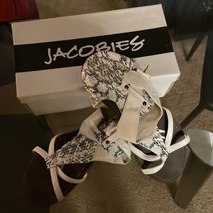 These exclusive Jacobies sandals are a really cute and a rare find.